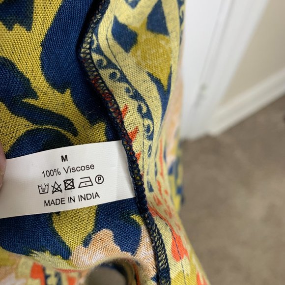 Panache Maxi length Faux Wrap‎ Dress with Snaps Size Medium - Picture 4 of 16